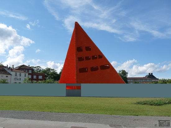 Photo de l oeuvre:Origami building